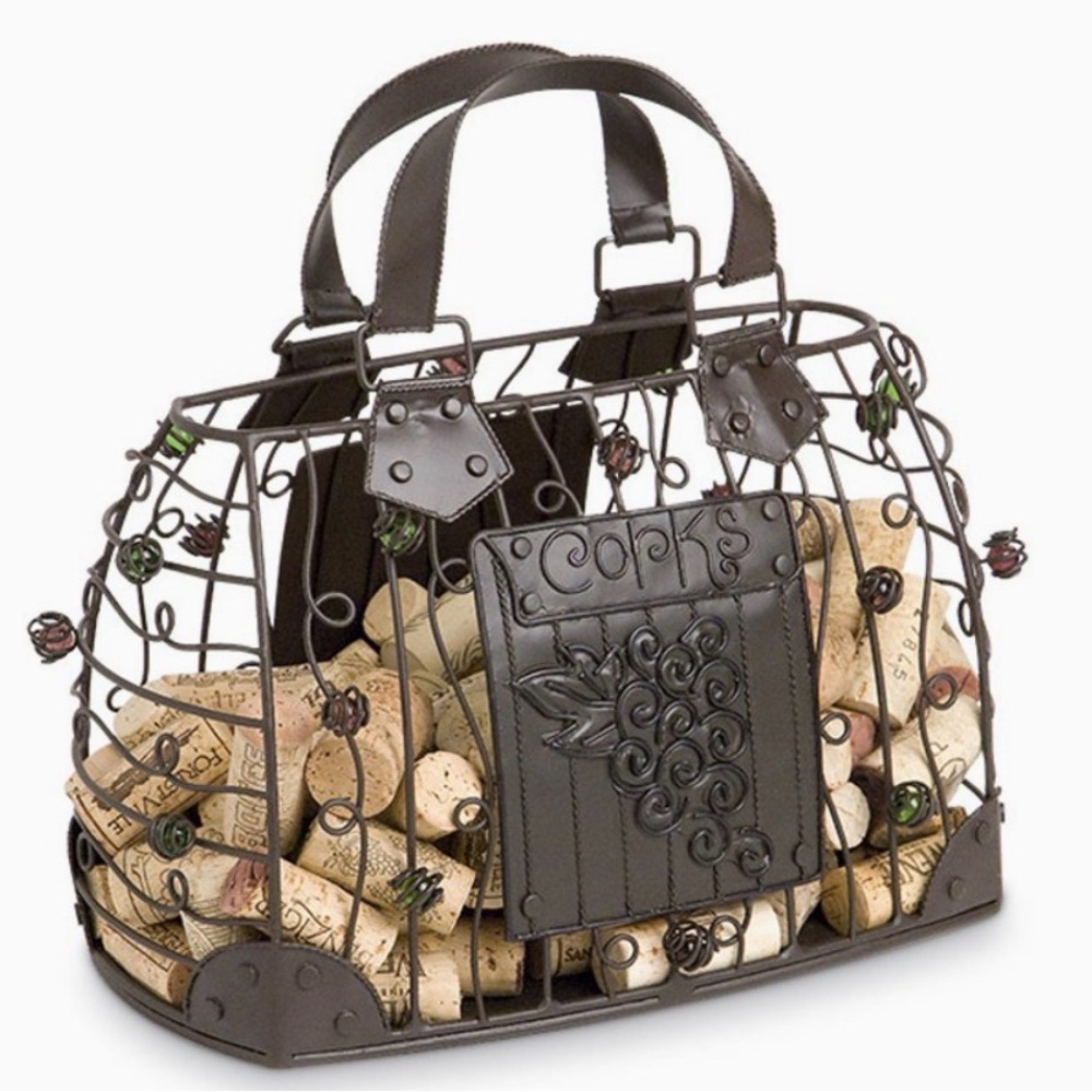 Epic Products Wire Wine Cork Holder Bag